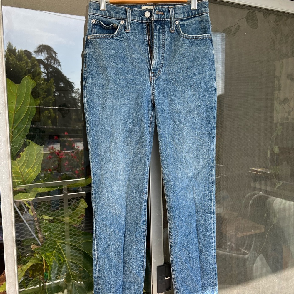 Madewell Classic Straight Jeans